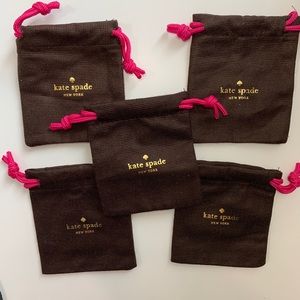 Kate Spade ♠️ Siganture Jewelry Dust Bag - small